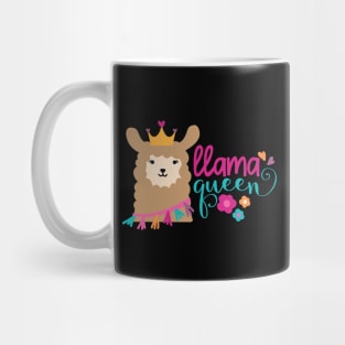 Cool Llama Queen Design Mug